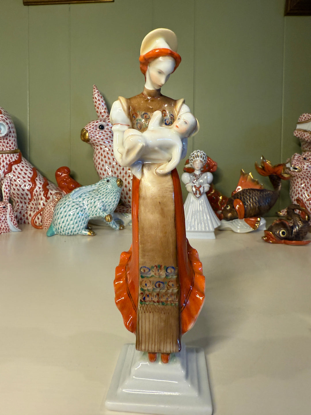 Herend Mary and Jesus