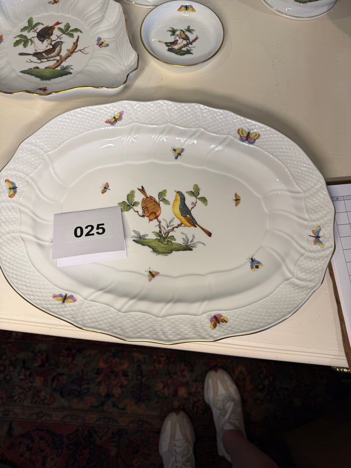 Herend Rothschild Tureen + Underplate
