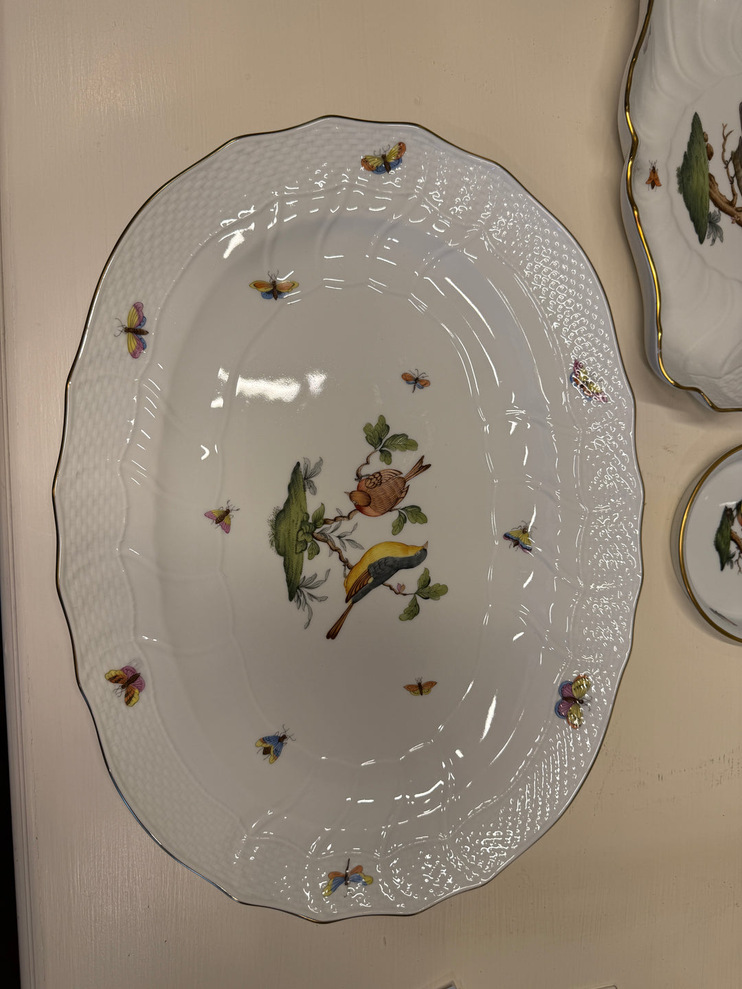 Herend Rothschild Tureen + Underplate