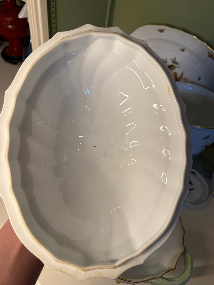 Herend Rothschild Tureen + Underplate