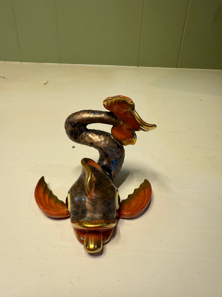 Herend Koi Fish Name Card Holder