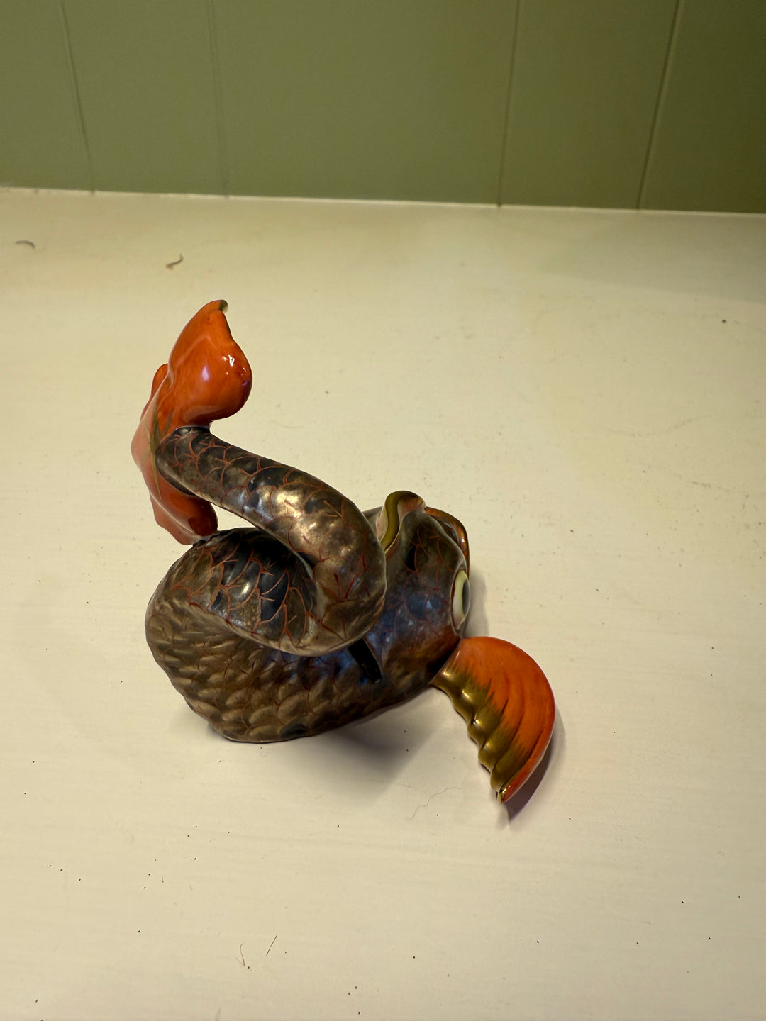 Herend Koi Fish Name Card Holder