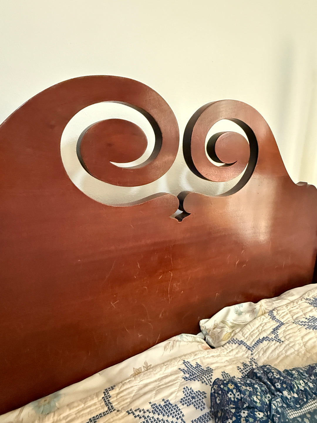 Antique Four-Poster Full-Size Bed – Solid Mahogany *Local Pickup Available in Honey Grove, TX*