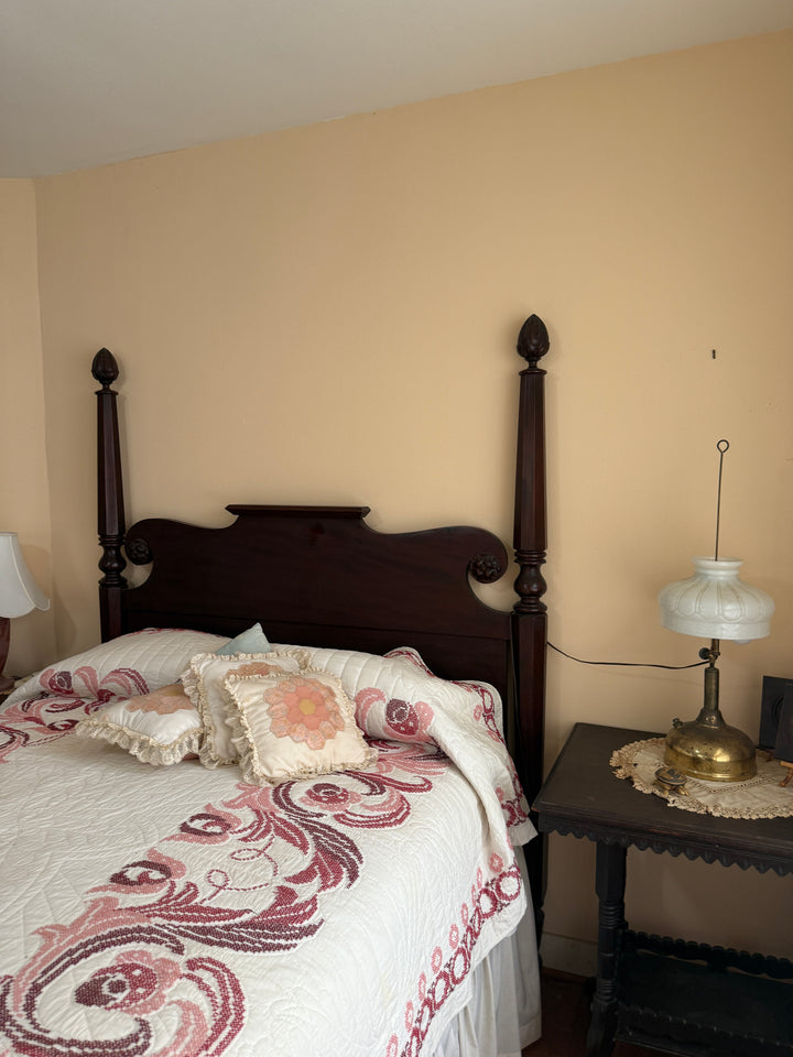Antique Four-Poster Full Bed – Solid Mahogany *Local Pickup Available in Honey Grove, TX*