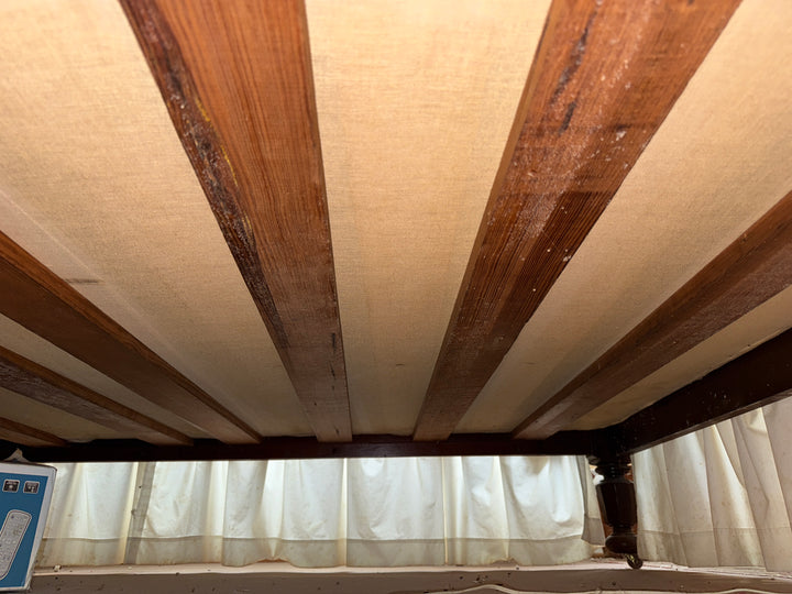 Antique Four-Poster Full Bed – Solid Mahogany *Local Pickup Available in Honey Grove, TX*