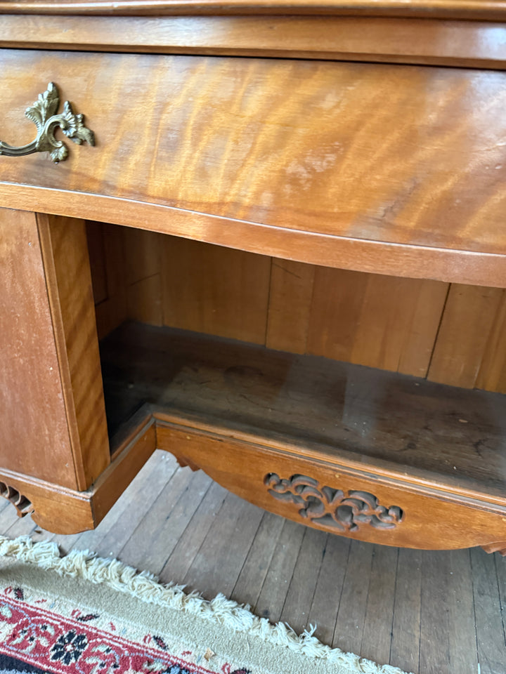 Antique Victorian Carved Wood Writing Desk *Local Pickup Available in Honey Grove, TX*