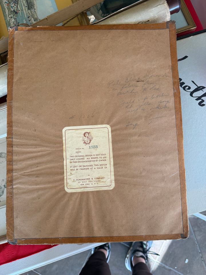 Schumacher Watercolor