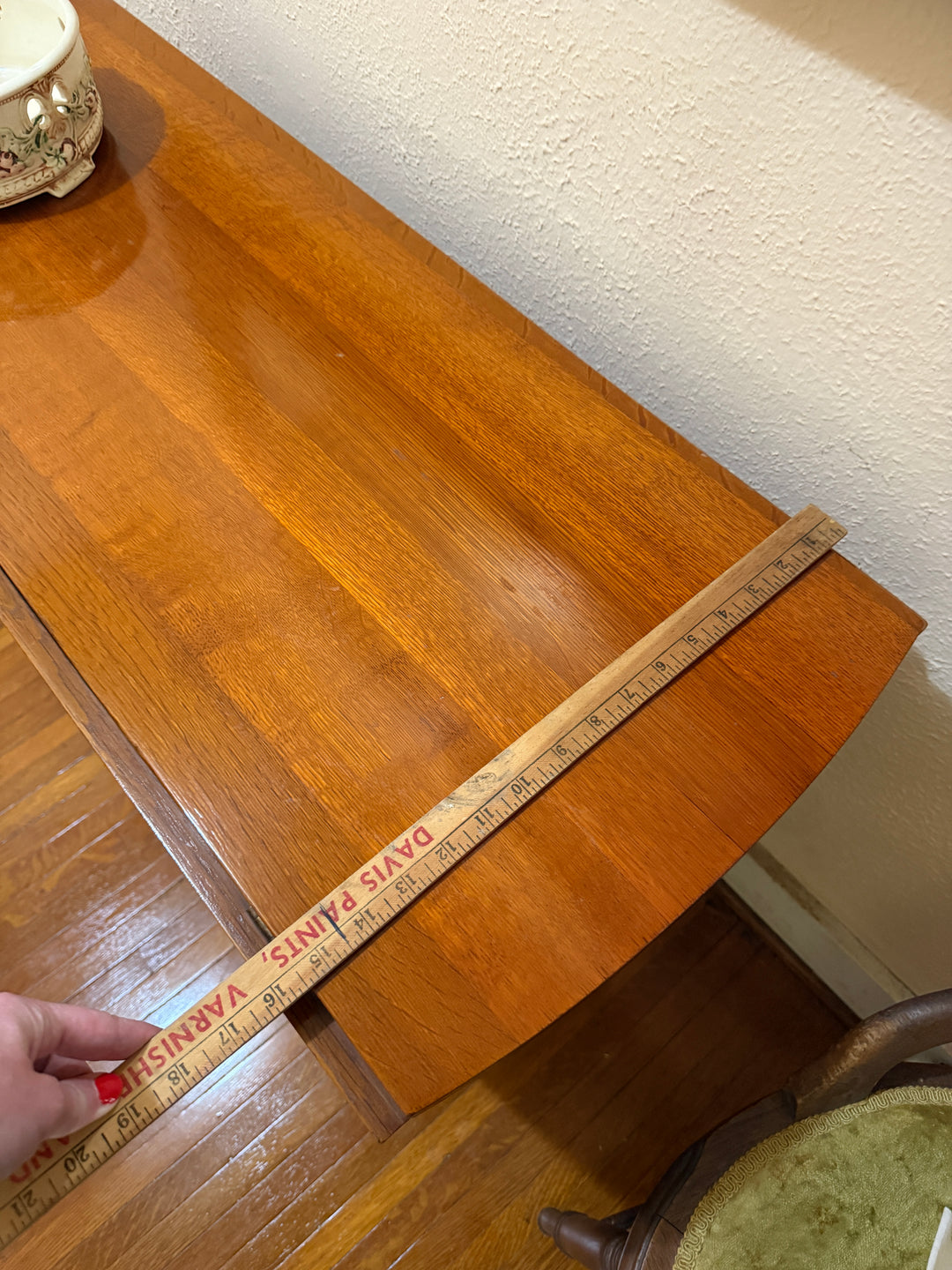 Antique Drop-Leaf Gateleg Dining Table *Local Pickup Available in Honey Grove, TX*