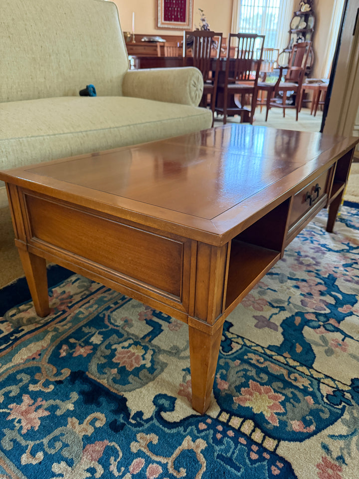Classic Solid Wood Coffee Table – Mid-Century Modern Style *Local Pickup Available in Honey Grove, TX*