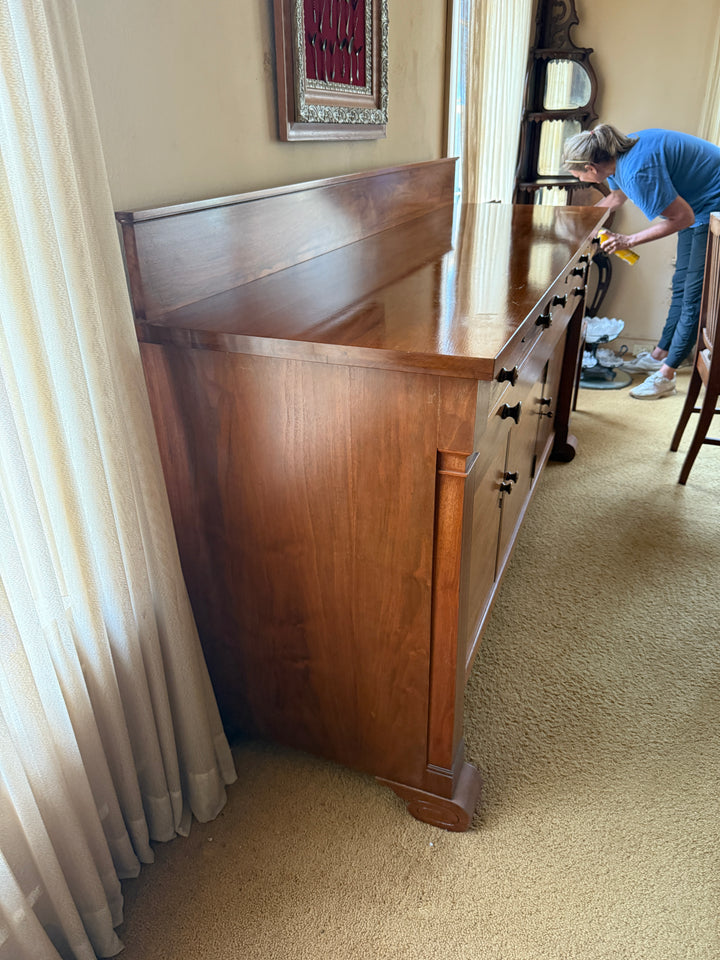 Stickley Style Antique Solid Wood Sideboard Buffet *Local Pickup Available in Honey Grove, TX*