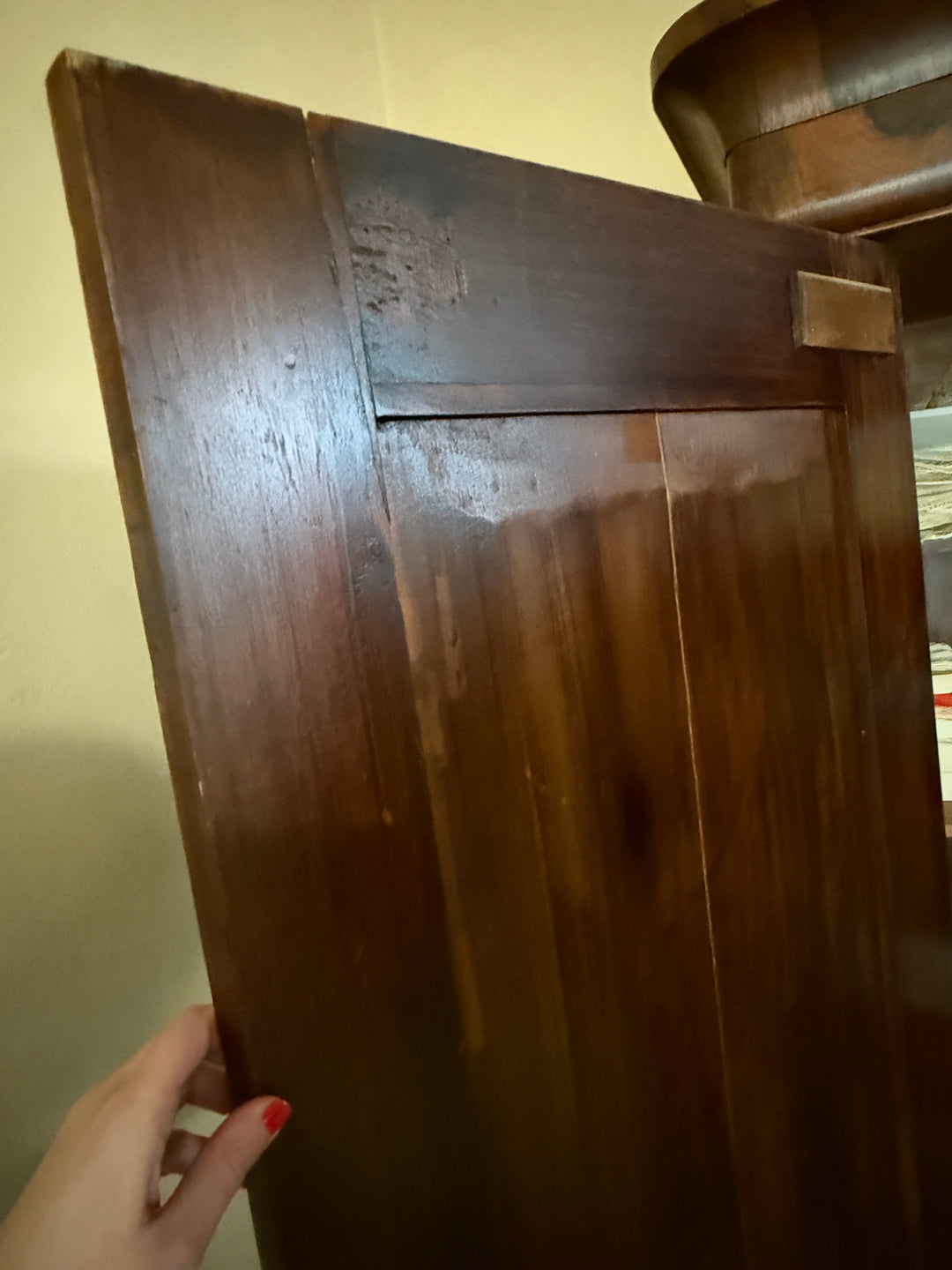 Elegant Antique Victorian Armoire – Carved Walnut, 19th Century *Local Pickup Available in Honey Grove, TX*