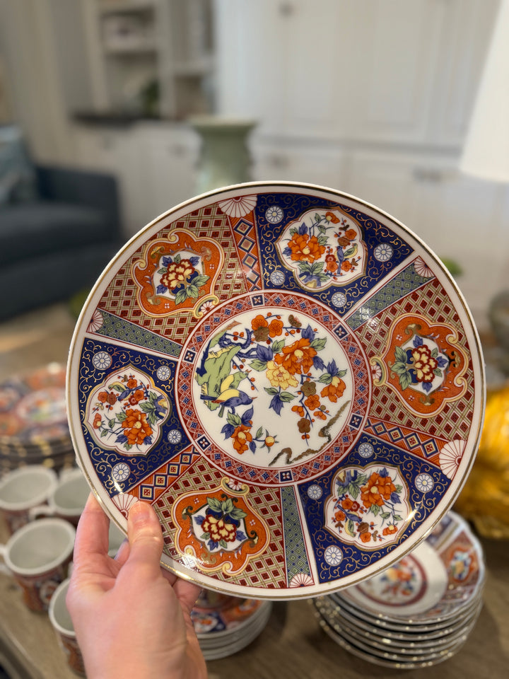 Vintage Japanese Imari Porcelain Set