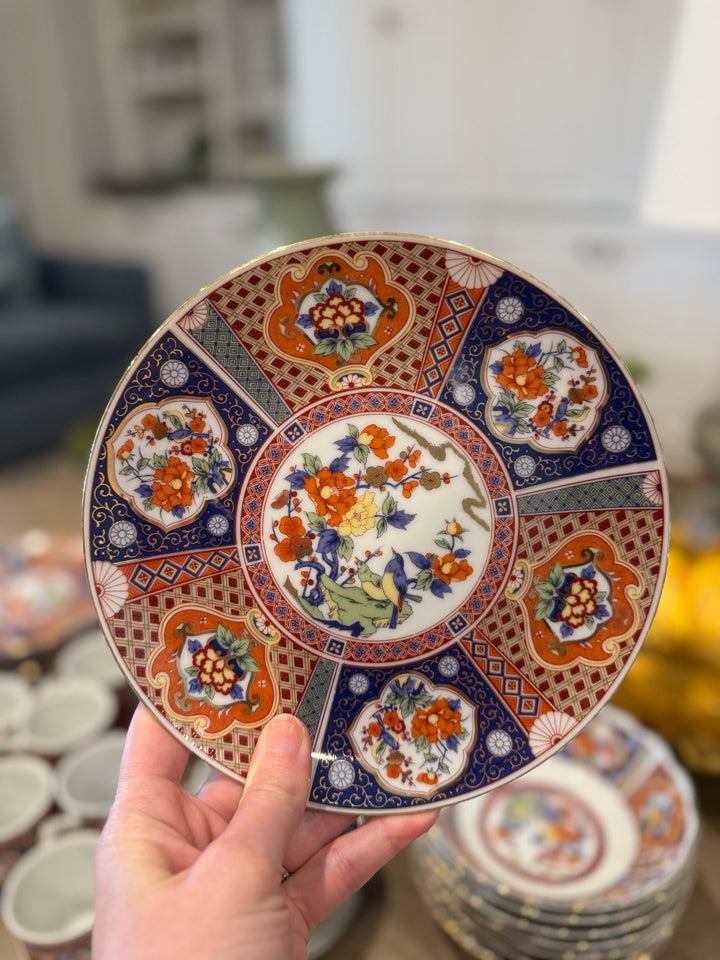 Vintage Japanese Imari Porcelain Set