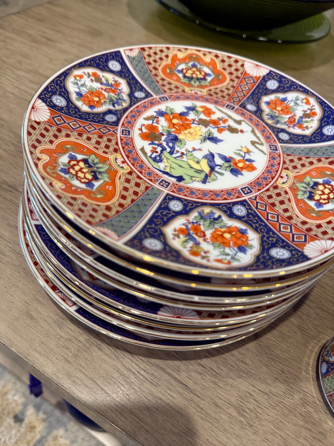 Vintage Japanese Imari Porcelain Set