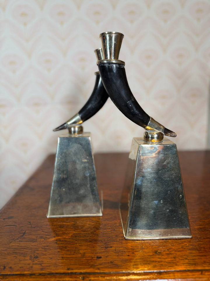 AIREDELSUR Set of 2 Candlestick Holders