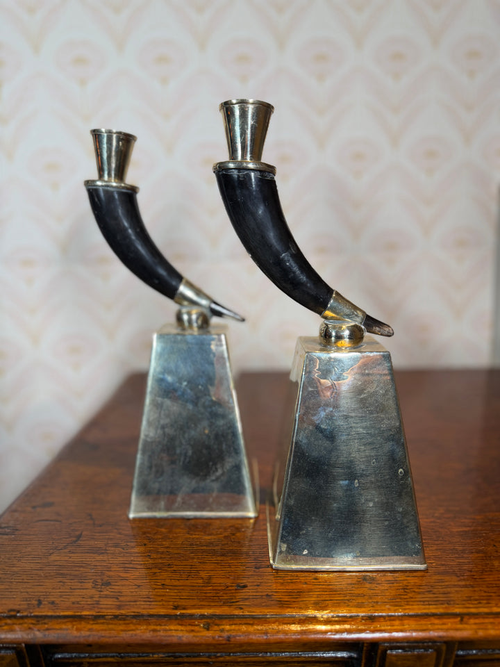 AIREDELSUR Set of 2 Candlestick Holders