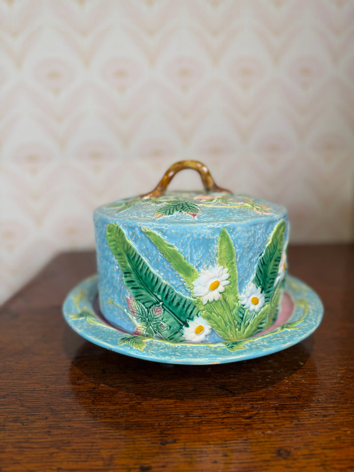 Majolica Cheese Dish - George Jones - 1868