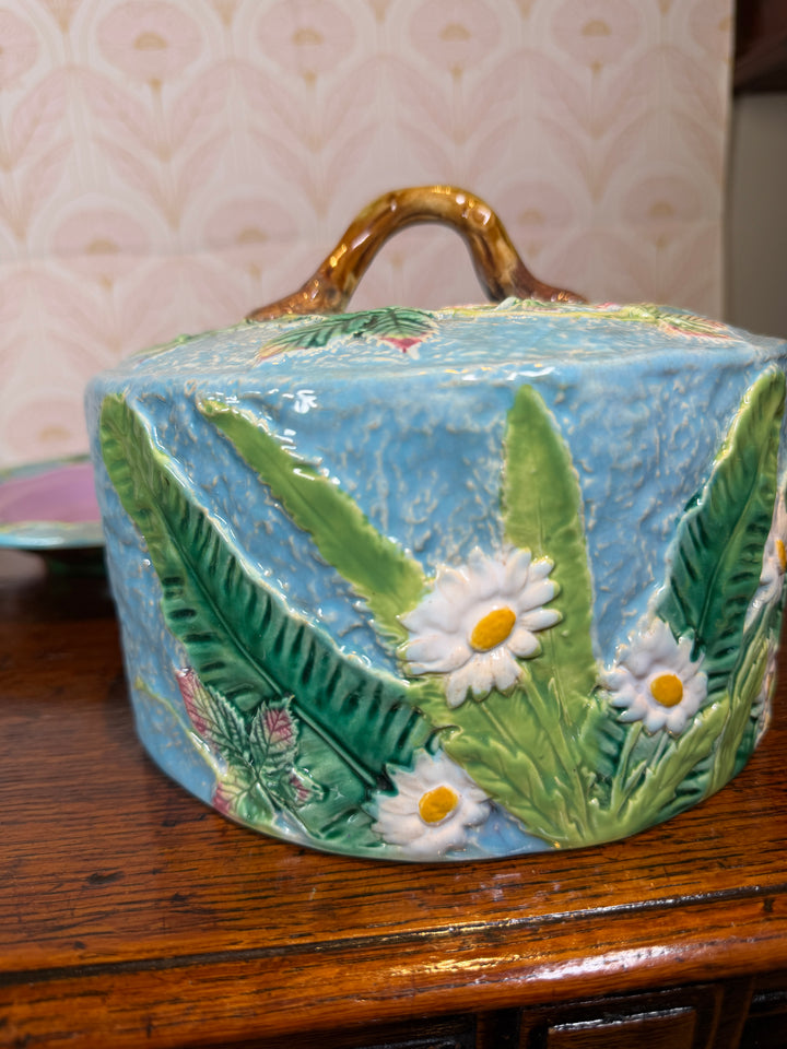 Majolica Cheese Dish - George Jones - 1868