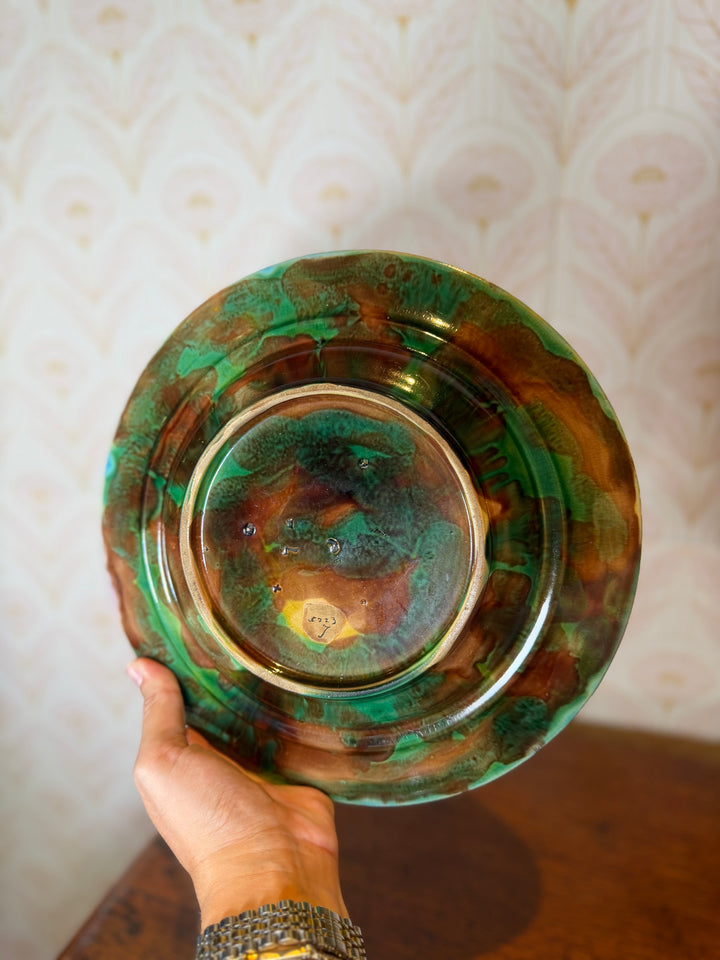 Majolica Cheese Dish - George Jones - 1868