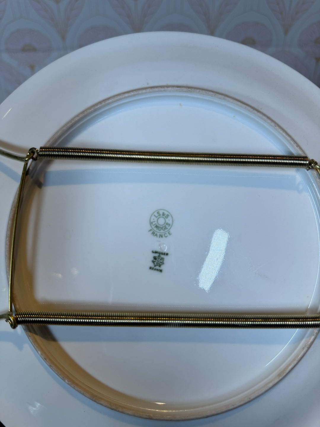 Limoges Set of 6 Fish Plates