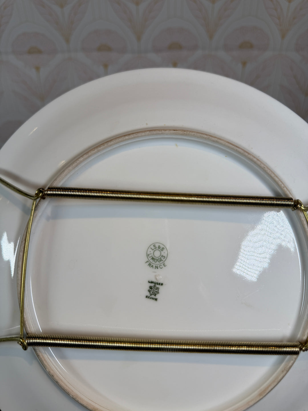 Limoges Set of 6 Fish Plates