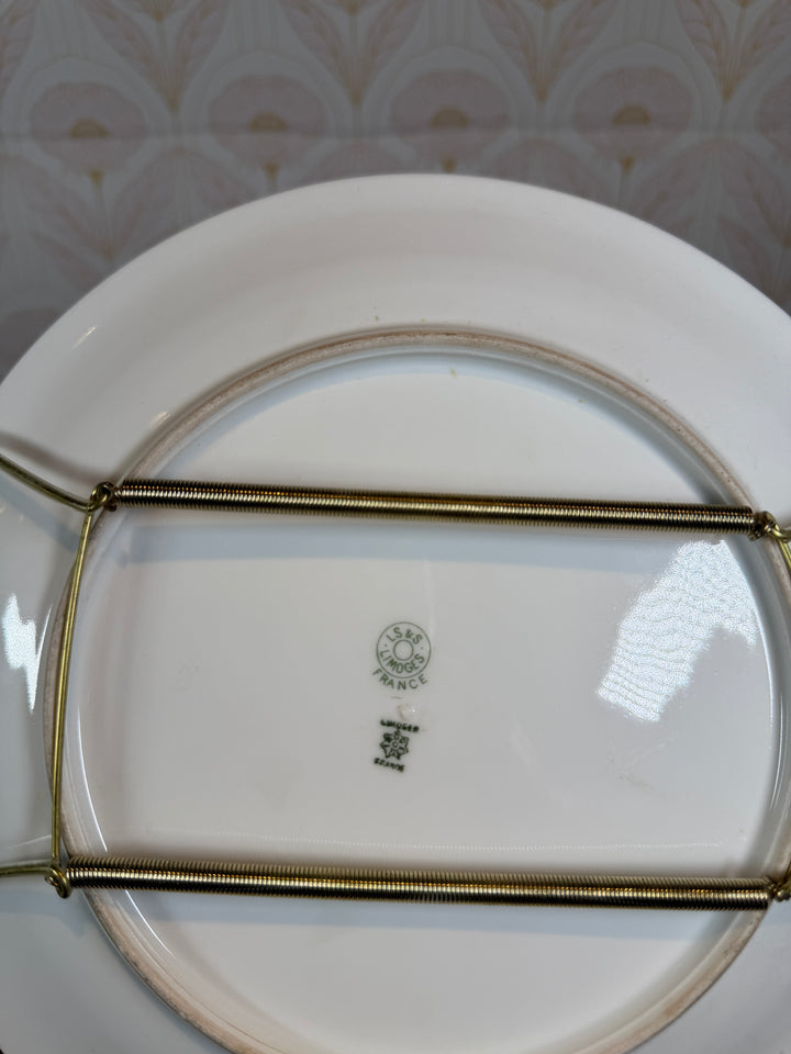 Limoges Set of 6 Fish Plates