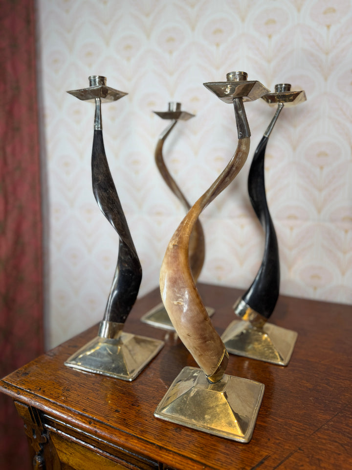 AIREDELSUR Set of 4 Candlestick Holders