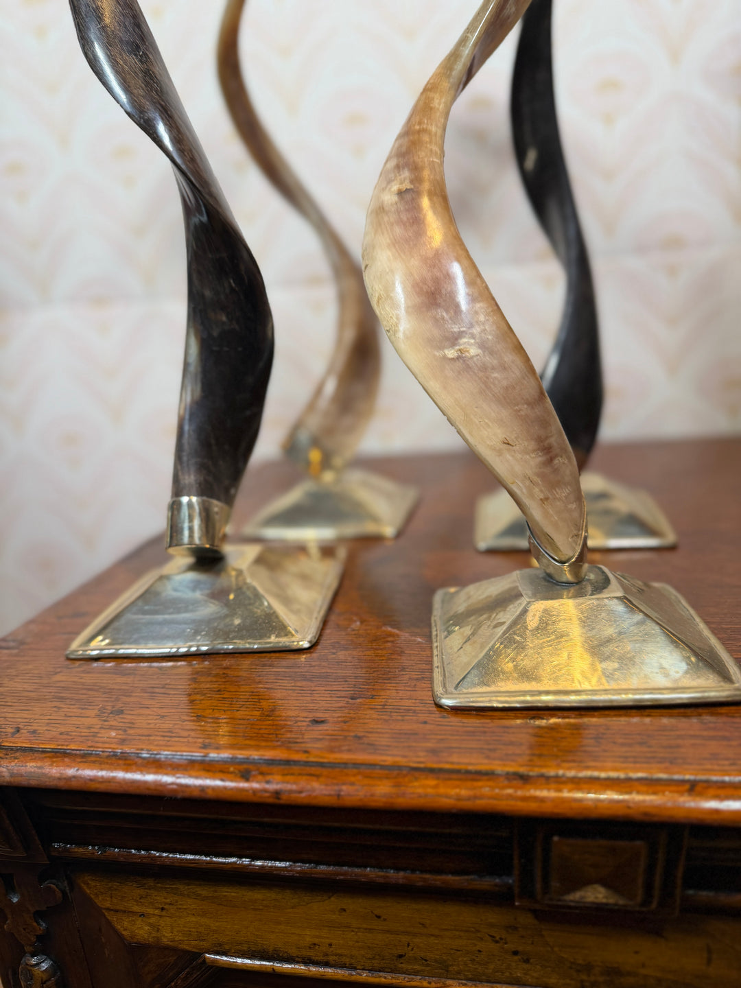 AIREDELSUR Set of 4 Candlestick Holders