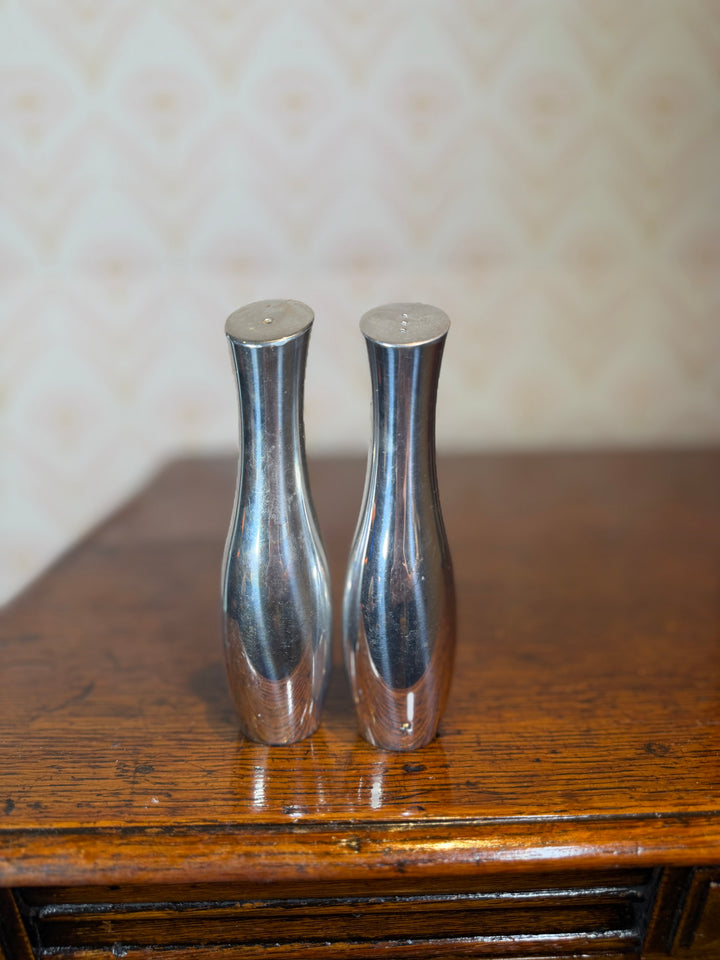 Nambé Salt and Pepper Shakers