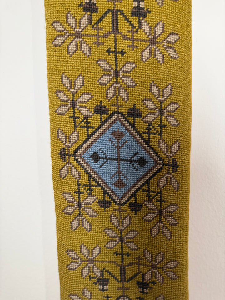 Vintage Needlepoint Tapestry Panel