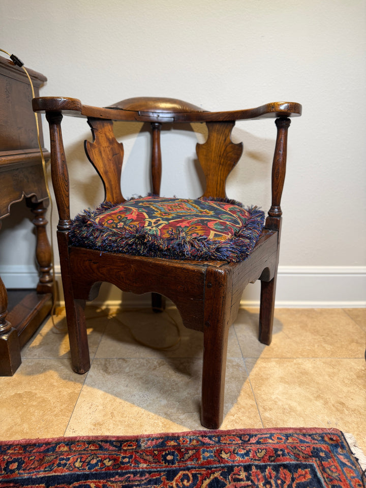 Antique Georgian Style Corner Chair