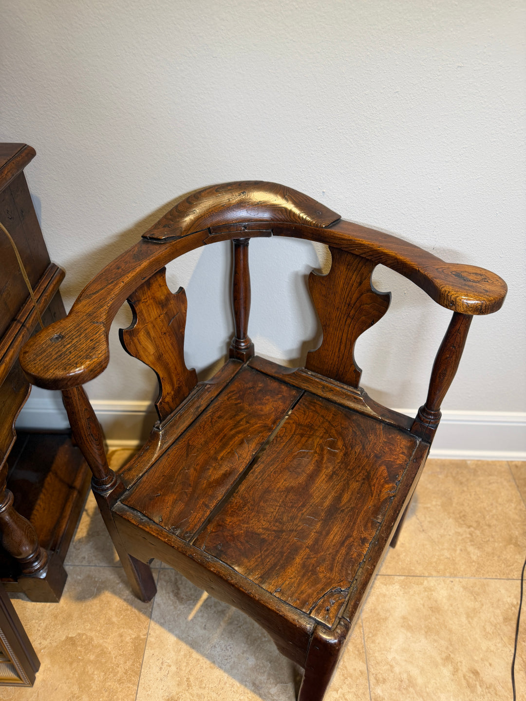 Antique Georgian Style Corner Chair