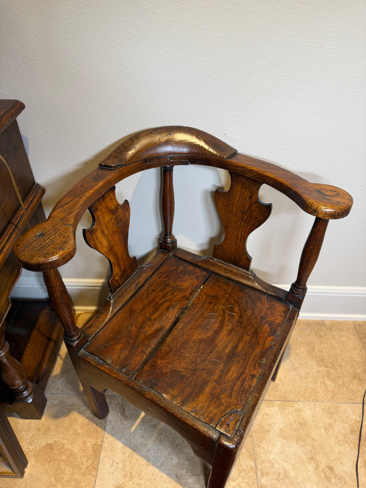 Antique Georgian Style Corner Chair
