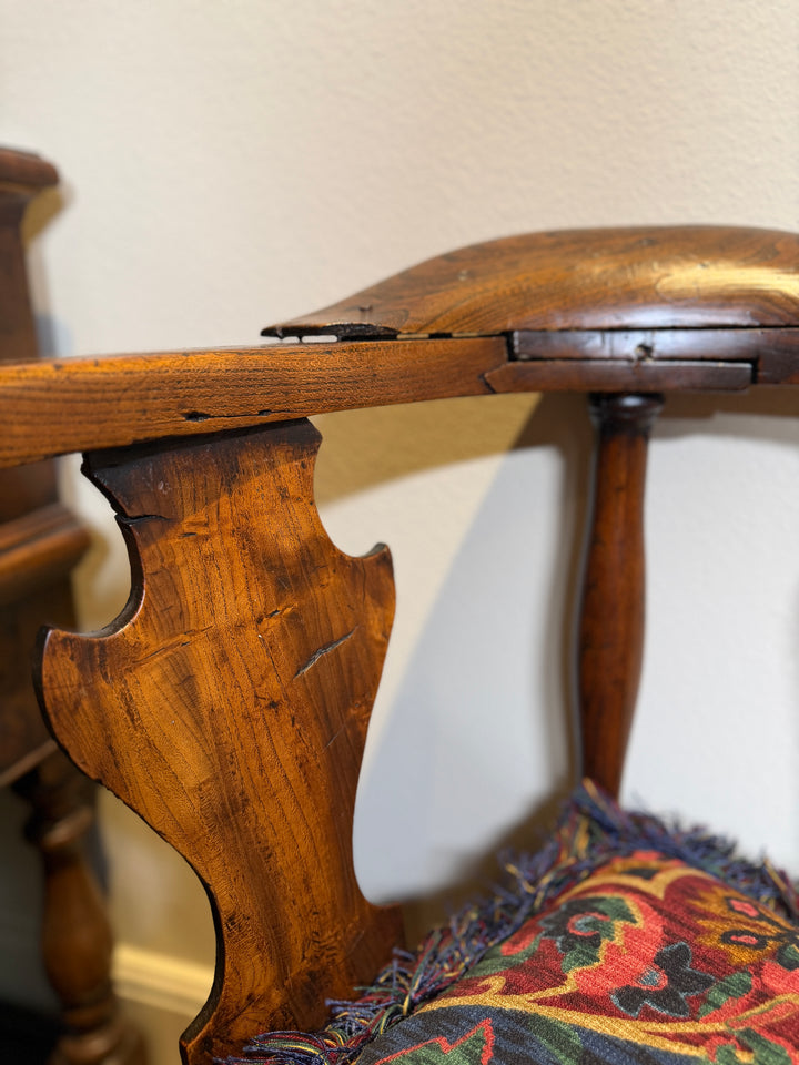 Antique Georgian Style Corner Chair