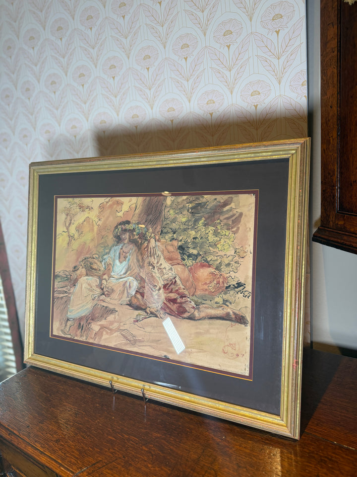 "Picture of Lovers" by Charles Sarka