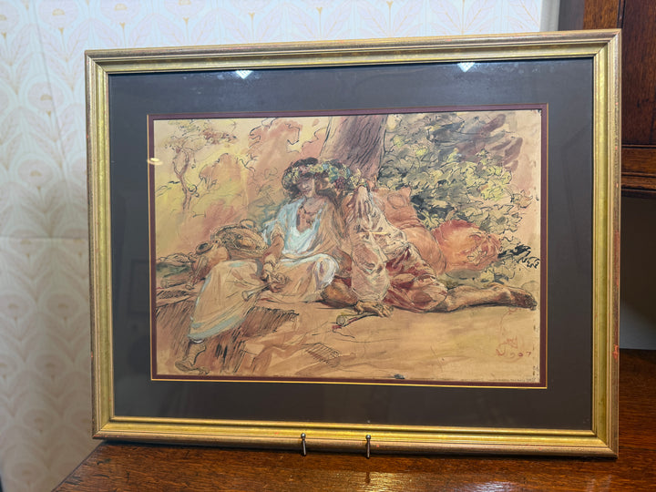 "Picture of Lovers" by Charles Sarka