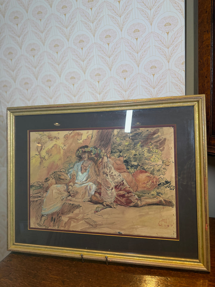 "Picture of Lovers" by Charles Sarka