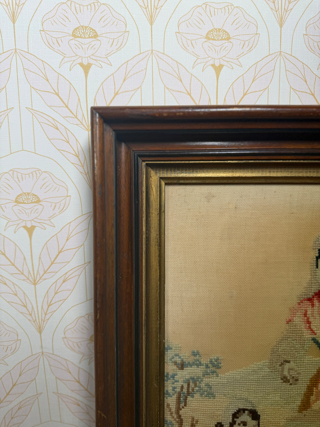 Antique Needlepoint Artwork