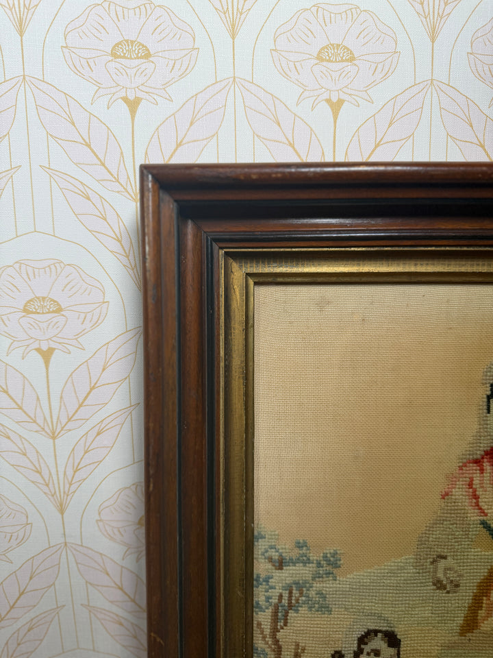 Antique Needlepoint Artwork