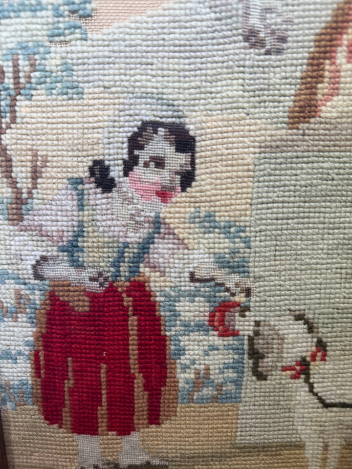 Antique Needlepoint Artwork