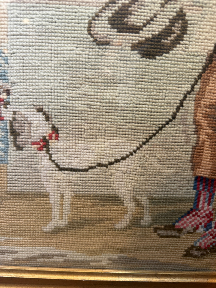 Antique Needlepoint Artwork