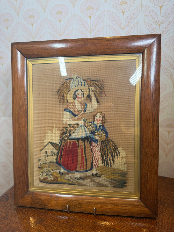 Antique Needlepoint Artwork