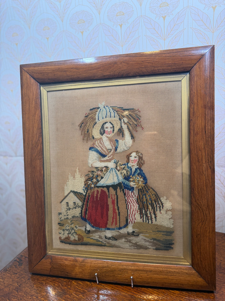 Antique Needlepoint Artwork