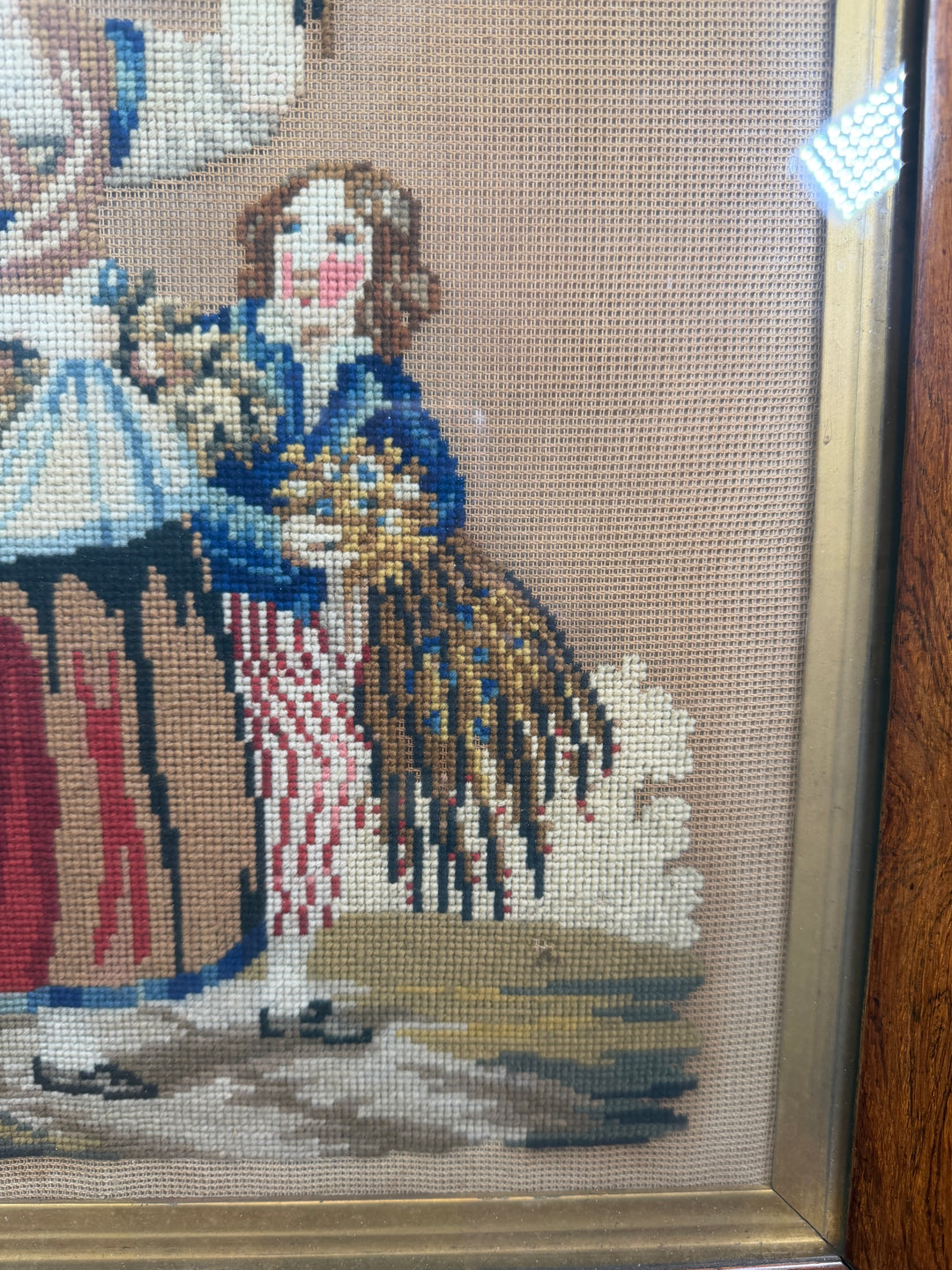 Antique Needlepoint Artwork
