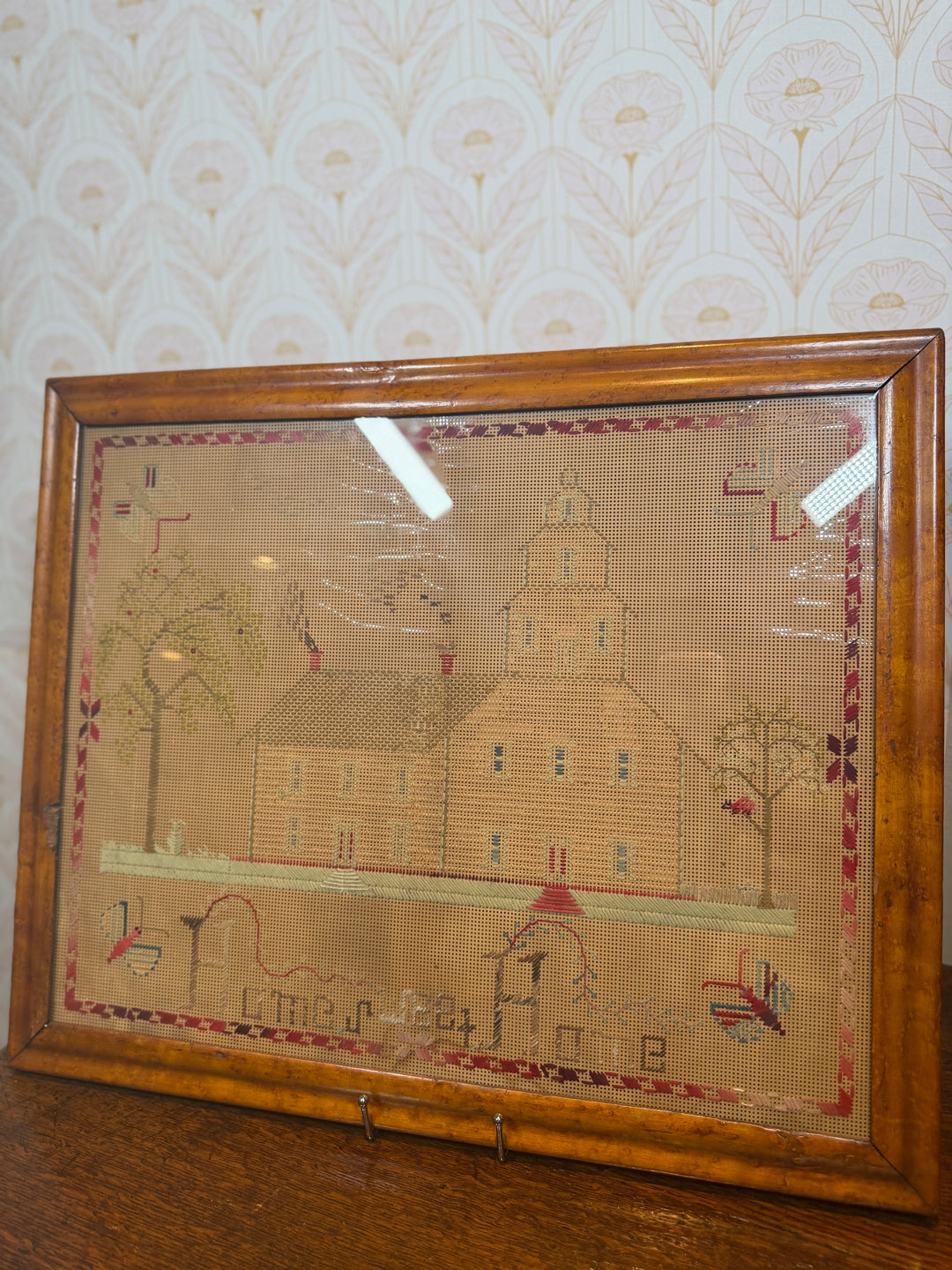 Antique Needlepoint Artwork