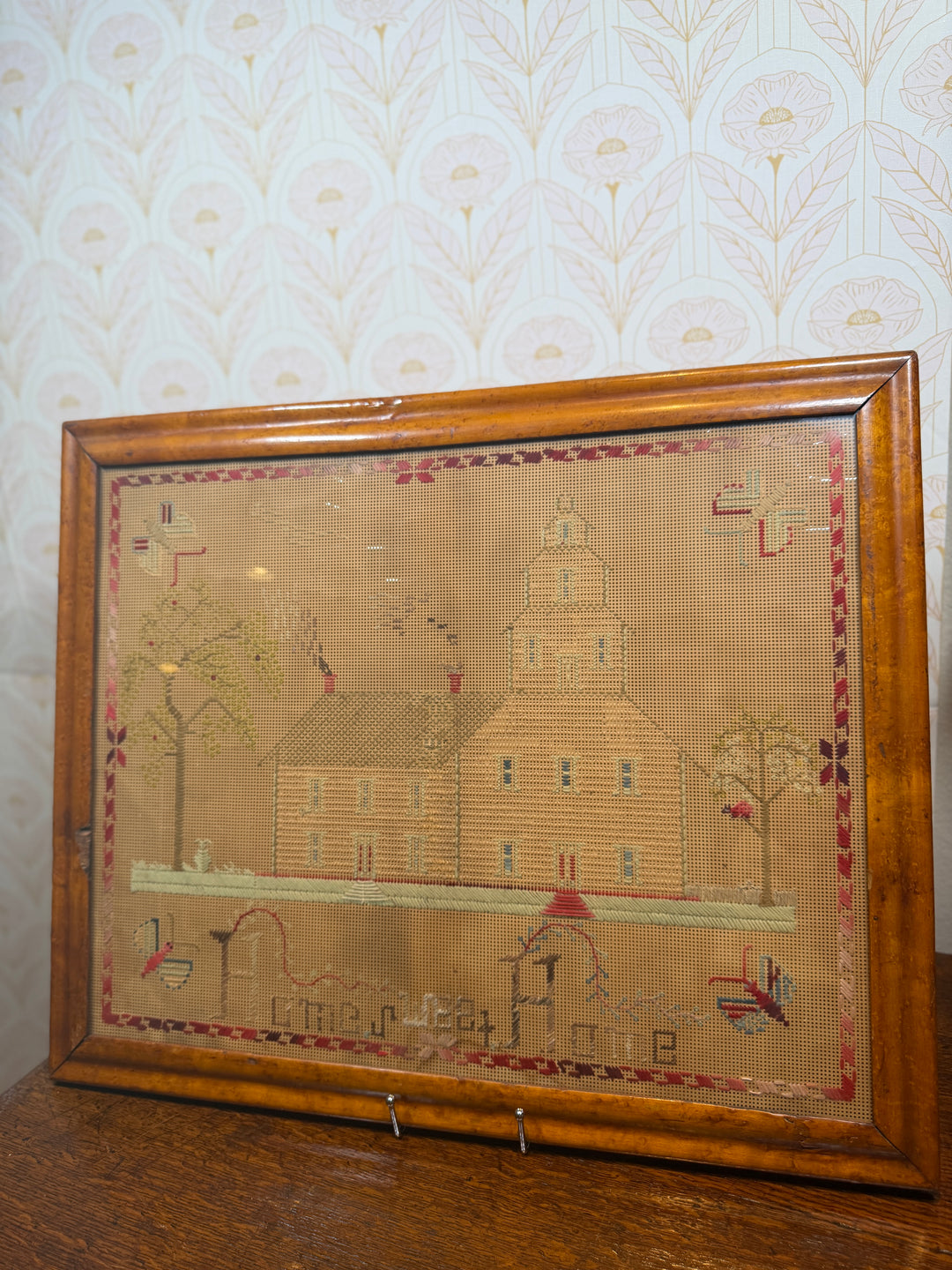 Antique Needlepoint Artwork