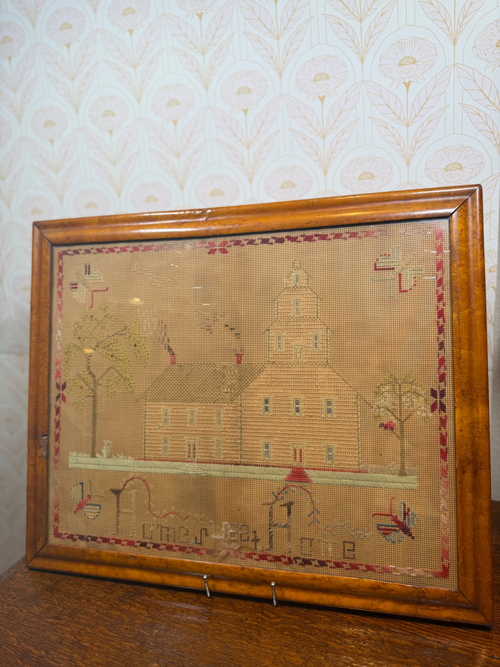 Antique Needlepoint Artwork