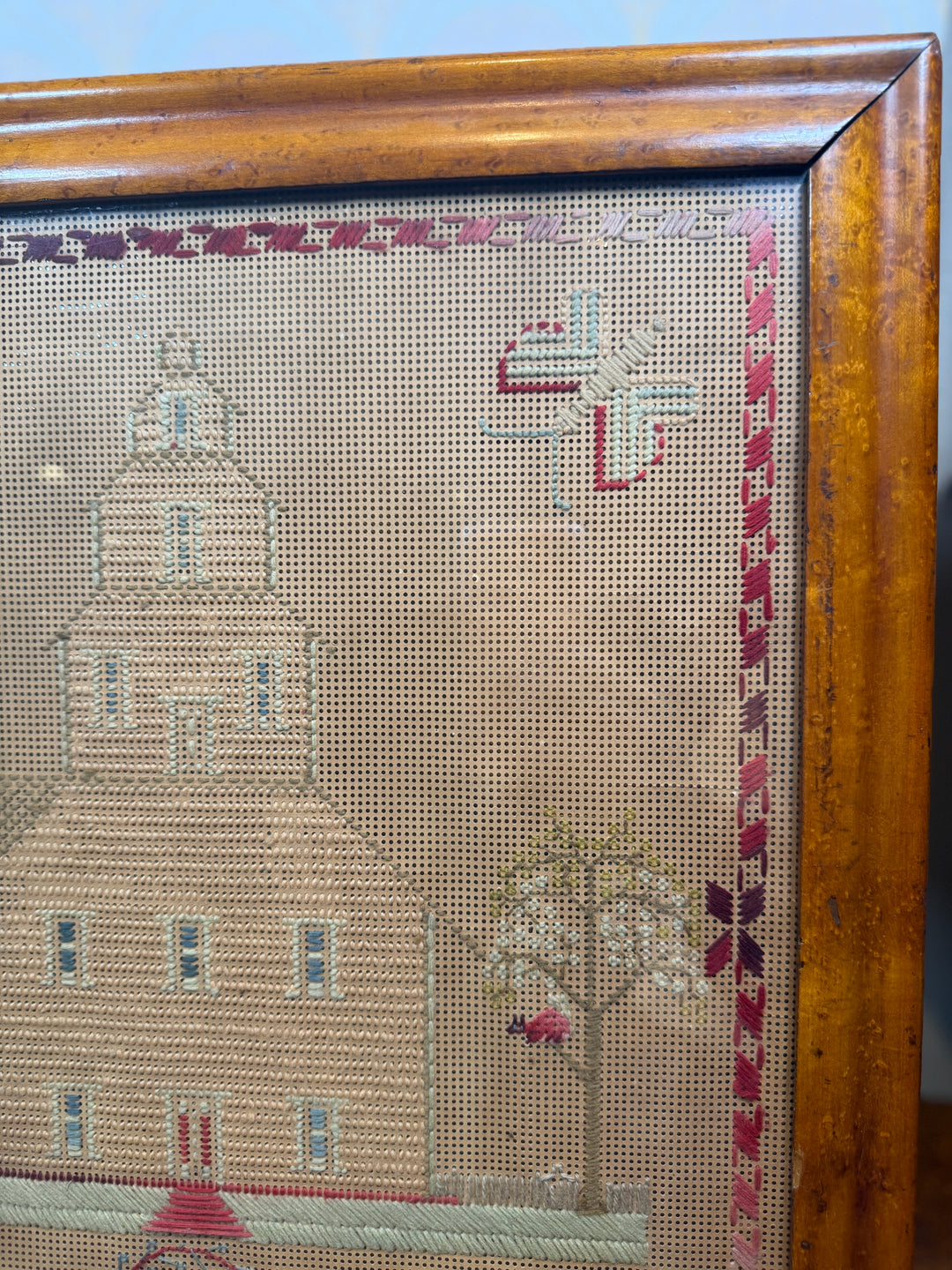 Antique Needlepoint Artwork