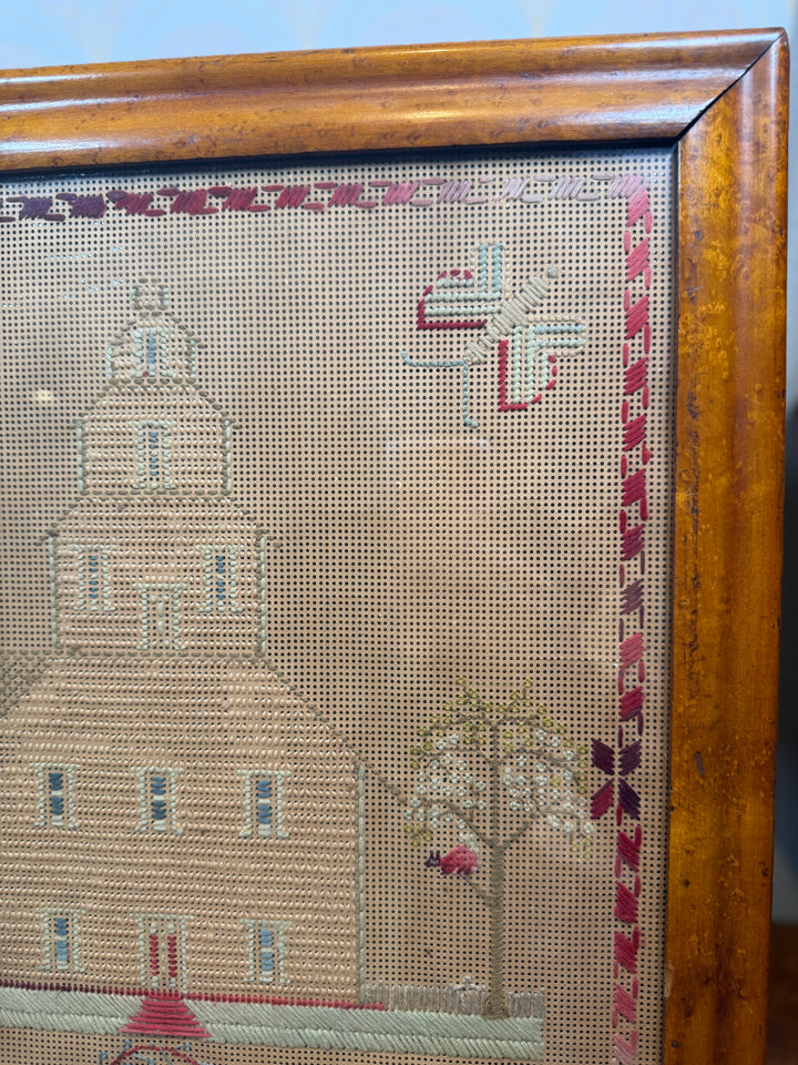Antique Needlepoint Artwork