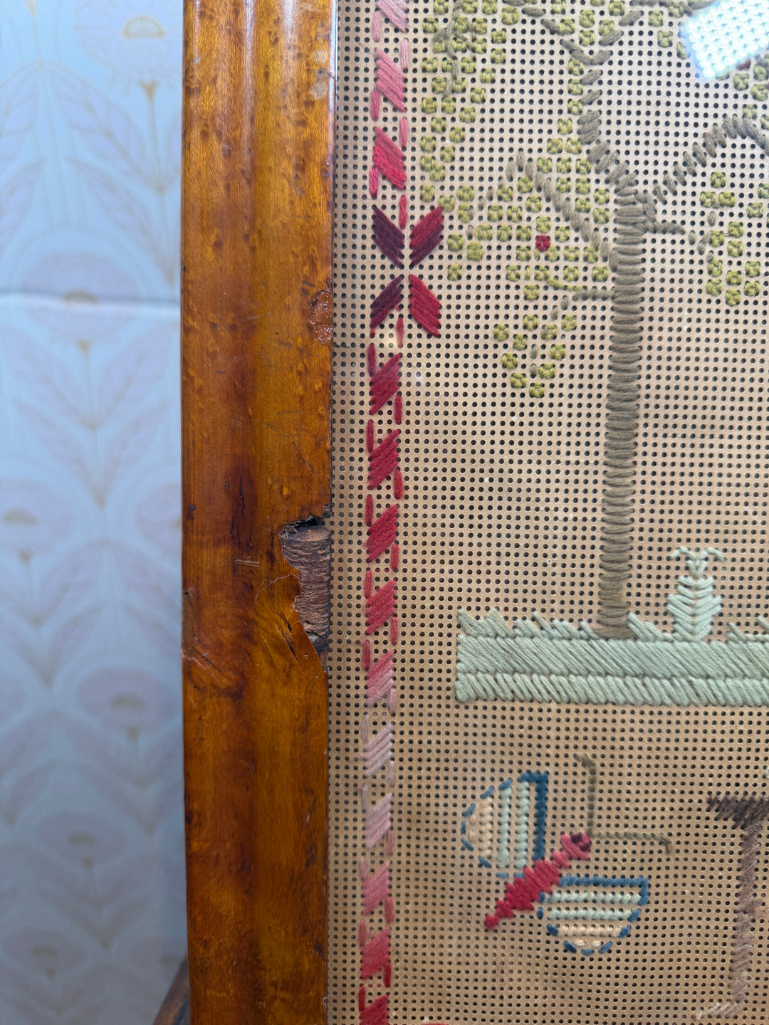 Antique Needlepoint Artwork